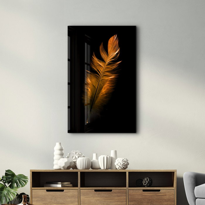 Wallity Pintura Decorativa de Vidrio Templado 46 x 72 cm Multicolor
